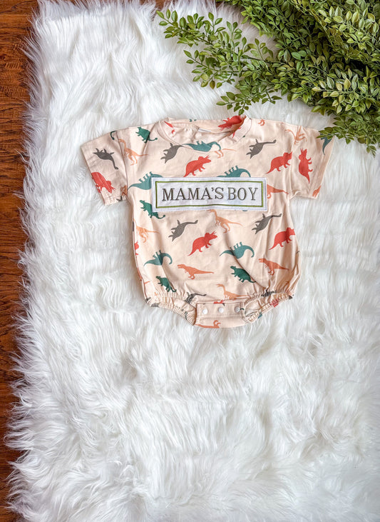 🦕 Mama’s Boy Dino Romper